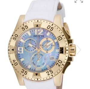 Invicta Chronograph Platinum Dial watch